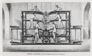 La machine à imprimer au Petit Journal, c.1860-70